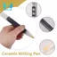2 Chiếc Underglaze Pen Underglaze cho Gốm Sứ Bút Viết Gốm Sứ Underglaze Bút Màu Sứ Thường Trực (Đen)