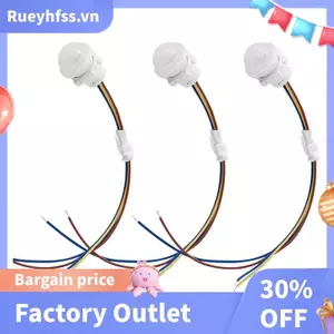 3 gói Công tắc đèn cảm biến chuyển động, Công tắc phát hiện thông minh cảm biến PIR, Công tắc đèn thông minh gắn trần hoặc treo tường