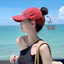 Mùa Xuân Mùa Hè Tấm Che Nắng Chống Nắng Mũ Nữ Mùa Hè Đạt Đỉnh Mũ Bóng Chày Thể Hiện Mặt Nhỏ Nửa Đáy Có Thể Buộc Đuôi Ngựa