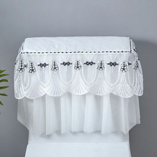 XYLJJ14 Bồn Cầu Nắp Khăn Bao Đa Năng Bao Gồm Đa Năng Loại Đa Năng Độc Lập Phòng Tắm Xấu Xí Trang Trí Bao Vải