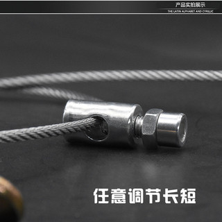 Xe ba bánh điện Cáp phanh tay Đầu tròn Đầu phẳng Đậu xe Cáp phanh thép Handbrake Kéo cáp Phụ kiện sửa đổi