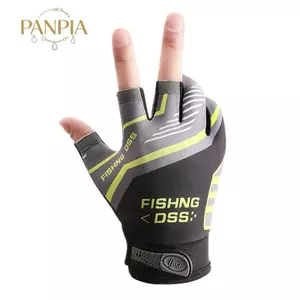 PNPIA- Găng tay câu cá, Tuyến câu cá, Chống nắng, Chống trượt, Găng tay mỏng thoáng khí bằng lụa băng