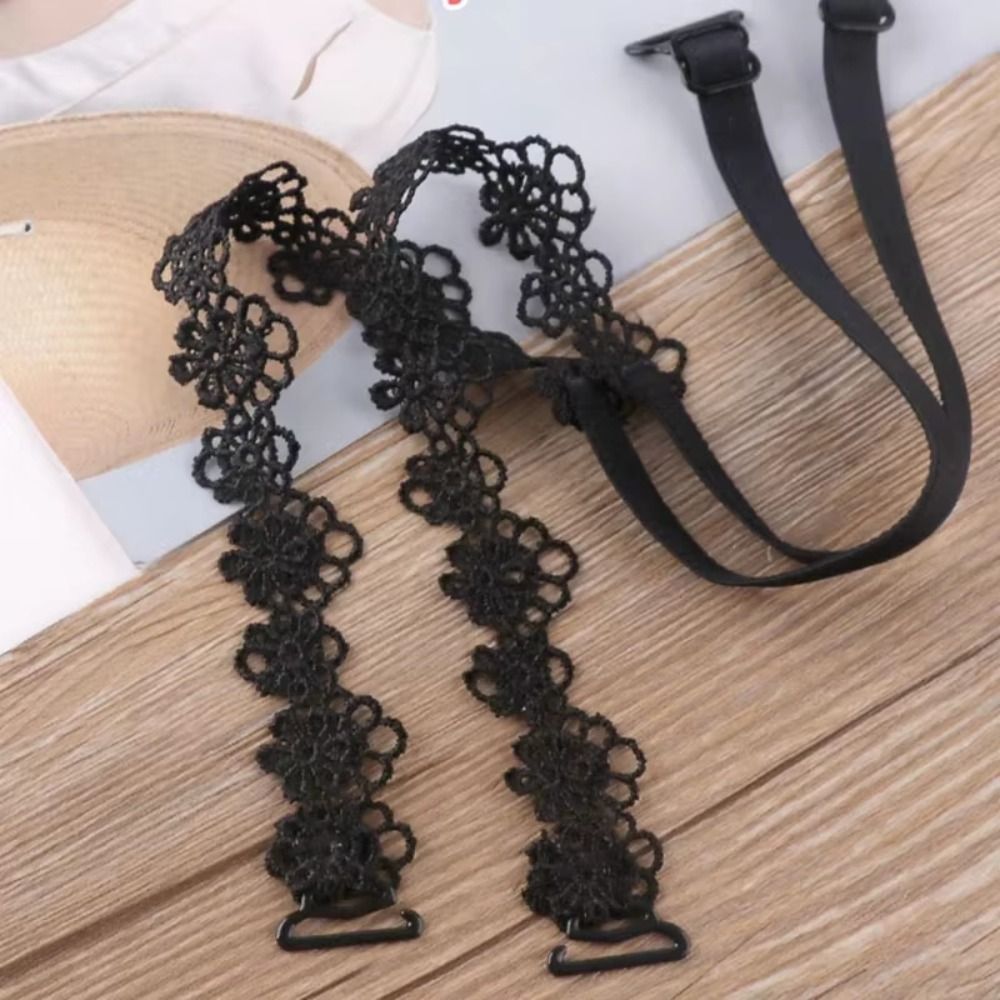Dây đeo Áo lót JVSUB 1 cặp, Dây đeo áo ngực vô hình liền mạch rỗng, Dây đeo áo ngực có thể điều chỉnh thời trang chống trượt có thể thay thế cho các chương trình thời trang và trang phục không lưng