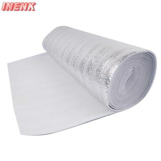 INENK Phim cách nhiệt tường INENK, Phim phản quang tản nhiệt bằng nhôm 5m / 10m, Tấm bảo vệ bóng tường chống thấm nước dày chống nắng bền bỉ cho tường cách nhiệt