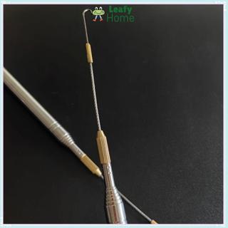 Móc cá dài LEAFYHOME, Móc Eel ren thép gai, Xoay 1,2m / 1,6m 360 độ Kính thiên văn cực Ricefield Eel Hook