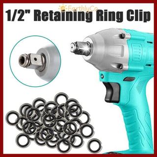 [Còn hàng] Kẹp vòng chữ O EARTHLYCO 1 / 2 ", Vòng giữ vòng giữ chống tháo rời, Ổ cắm giữ bền bỉ Phụ kiện cờ lê tác động vòng tròn