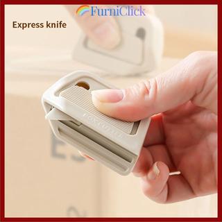 [COD] Bộ ngắt gói con dấu FURNICLICK, Dụng cụ mở bưu kiện bằng gốm tự động chống dính, Dụng cụ mở gói từ tính di động