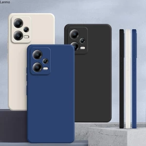 Tpu mềm cho vỏ Poco X5 5G màu trơn Poco X5 Vỏ bảo vệ silicon chống rơi màu trơn đơn giản