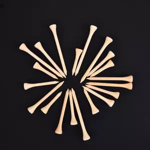 NS 100 Cái / bộ Golf Tee Tre Tee Golf Bóng Giá Đỡ 4 Kích Thước Mạnh Hơn Gỗ Tee NS