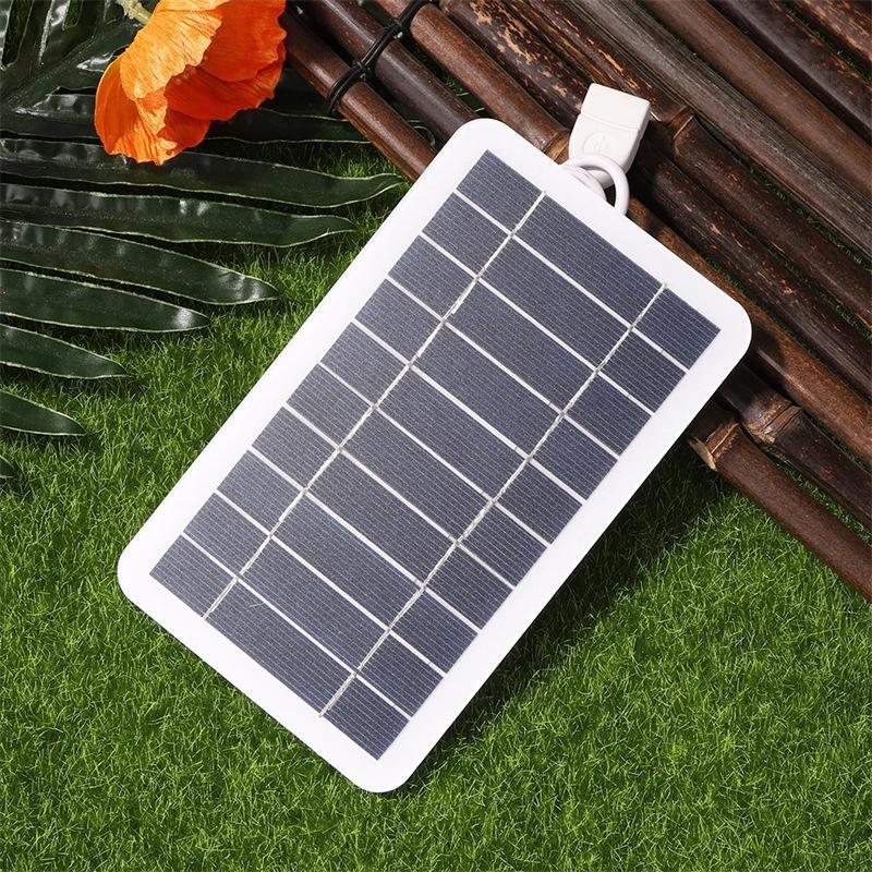 Newsmallbrains 2W Bảng Điều Khiển Năng Lượng Mặt Trời Với USB Chống Thấm Nước Đi Bộ Đường Dài Và Cắm Trại Pin Di Động Điện Thoại Di Động Sạc Ngân Hàng Bảng Sạc 5V NSB