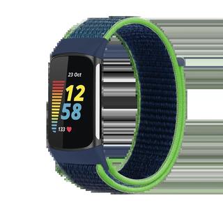Dây đeo đồng hồ vòng Nylon cho Fitbit Charge 5 6 Phụ kiện đồng hồ thông minh Vòng đeo tay thể thao Vòng đeo tay Correa Pulsera cho fitbit Charge5 Band