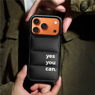 Áo khoác lấp đầy bông vâng bạn có thể Vỏ điện thoại truyền cảm hứng cho iPhone 17 16 15 14 13 12 11 Pro Max