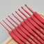 Màu đỏ Mềm Tay Cầm Móc Bộ Dụng Cụ Handmade diy Người Mới Bắt Đầu Đan Móc Len Áo Len Chất Liệu Gói Móc26051106