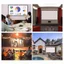 Đơn Giản Di Động Có Thể Gập Lại Polyester Mềm Màn Hình Vải 60 Inch 16: 9 Máy Chiếu Phim HD Màn Hình Vải Nhà Máy TQXP
