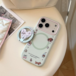 [Sheren] Ốp Điện Thoại Xanh Tươi Thích Hợp Cho i17 16 15 14 13 12 11 pro max Vỏ Bảo Vệ Chống Sốc