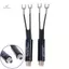 2 Cáp UHF / VHF / FM / TV F 75-300 Ohm balun ăng-ten phù hợp với bộ chuyển đổi máy biến áp mới