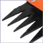 Dụng cụ nới lỏng đất Garden Rake Kim loại có tay cầm có thể điều chỉnh 4 phần cho giường hoa bãi cỏ ngoài trời mueadsyvn