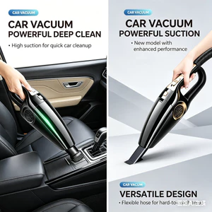 Máy Hút Bụi Ô Tô Cầm Tay Cầm Tay Ướt Khô 120W Hút Cao 12V Mini Duster Cho Nội Thất Ô Tô Nhà Bàn Phím Ghế Crevice Dụng Cụ Vệ Sinh