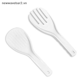[Mới] Thìa Cơm Lớn Thìa Ăn Nhựa Không Sti Tiện Ích Nhà Bếp Thìa Cuộn Tay Xẻng Cơm Đồ Dùng Nhà Bếp Dĩa Cơm Thiên Nhiên.