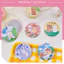 【Roshy】Gương nhỏ họa tiết hoạt hình gương tròn nhỏ cầm tay. gương trang điểm cầm tay dễ thương