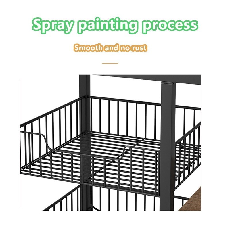 Kệ đựng đồ đa năng thép carbon Kệ để đồ nhà bếp Kệ đựng đồ chất lượng cao