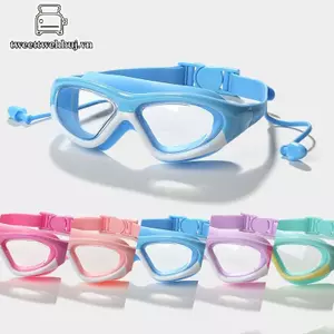 Nhíp bơi trẻ em điều chỉnh dây lặn, silicone chống tia UV, chống sương mù, thiết thực khi bơi thể thao