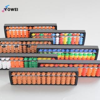 YOWEI 13 chữ số Cột Soroban Bàn tính Công cụ đếm toán học để dạy trẻ em Học tập lớp học số học VN