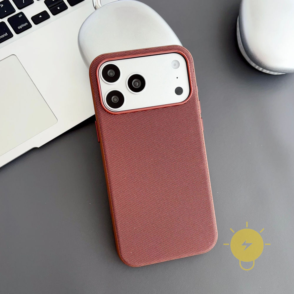 Phone Case For iPhone 17 Pro Max 16 15 14 13 TPU Magnetic Fabric Aesthetic Korean Cute