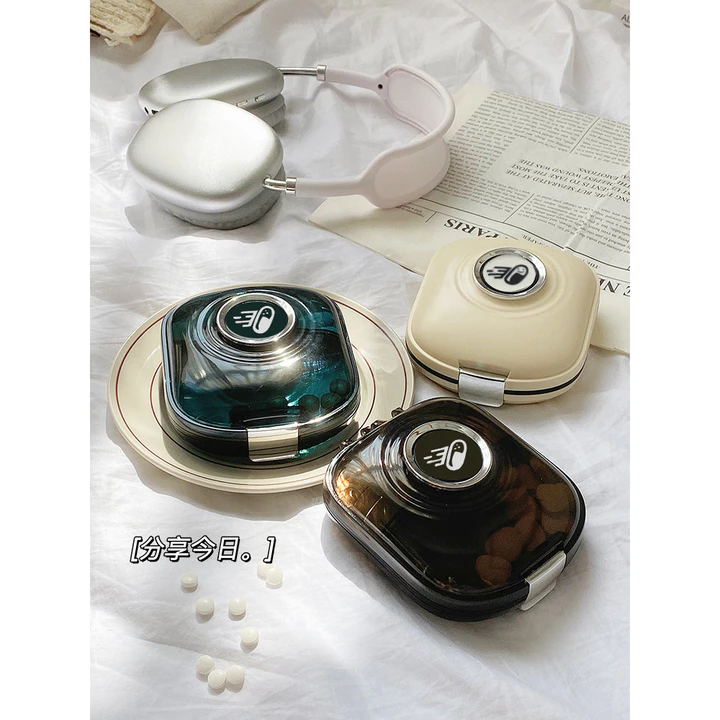 Hộp đựng thuốc nhỏ kín Hộp đựng thuốc di động Hộp đóng gói phụ Hộp đựng thuốc bảy ngày cho một tuần Hộp nhắc nhở thuốc di động bảy ngày