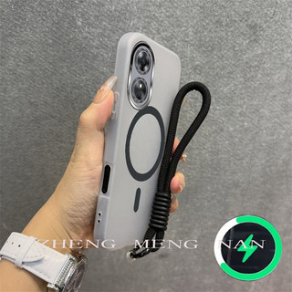 Thích hợp cho OPPO A17 A17K A97 5G A60 Ốp điện thoại di động có dây đeo vỏ mềm chống rơi TPU 0046