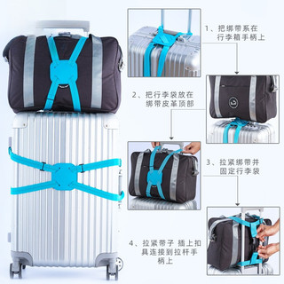 Dây đeo hành lý đàn hồi Thắt lưng đóng gói Vali co giãn Dây buộc hành lý du lịch cho hành lý kiểm tra