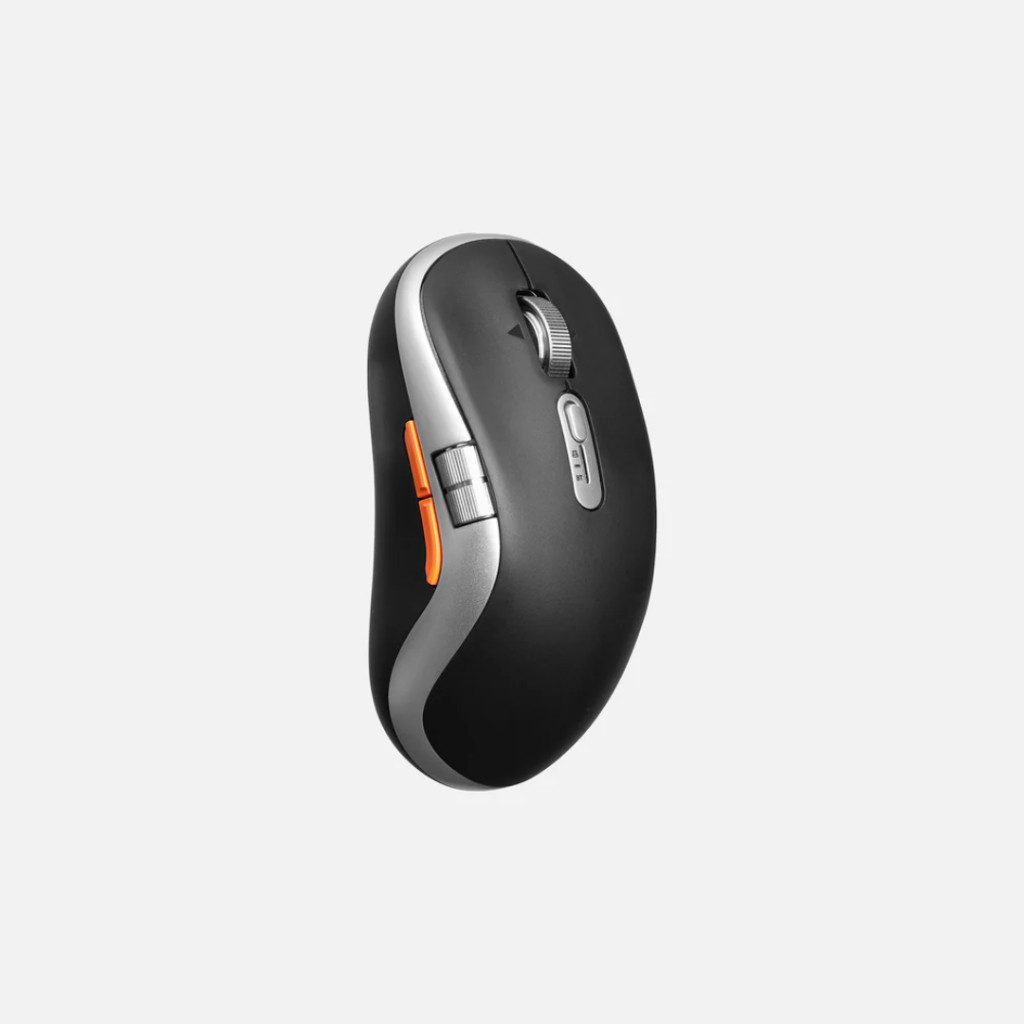 Chuột văn phòng không dây HyperWork Silentium Gen2 MS01.G2, Pin 500mAh, Trang bị 2 con lăn - Hàng chính hãng