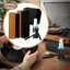 Bộ dụng cụ làm sạch bản ghi Vinyl Phụ kiện bàn xoay Dụng cụ lông mềm Chống trầy xước