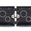 Delixi Loại 118 Loại 86 Loại Cassette Dây Hộp Công Tắc Ổ Cắm Hộp Đế Hình Chữ Nhật Hộp Nối Che Khuyết Điểm Hộp Dây PGWA