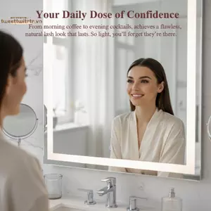 TRTR Dung Tích Lớn Không Keo Lông Mi Giả Tự Nhiên Nhìn Thực Tế Khối Lượng Dễ Dàng Sử Dụng Lông Mi Cho Đám Cưới VN