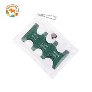 CANAMEK Đồng Xu Hộp Đựng Móc Khóa Trong Suốt Đồng Xu Bộ Sưu Tập Ví Di Động Nhật Bản Đồng Xu Đựng Đồng Xu Thay Đổi Giá Đỡ Đồng Xu Sắp Xếp CSF