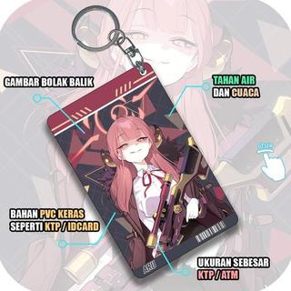 Gantungan Photocard/ID card Blue Archive, Gantungan Kunci PVC Anime - Aru