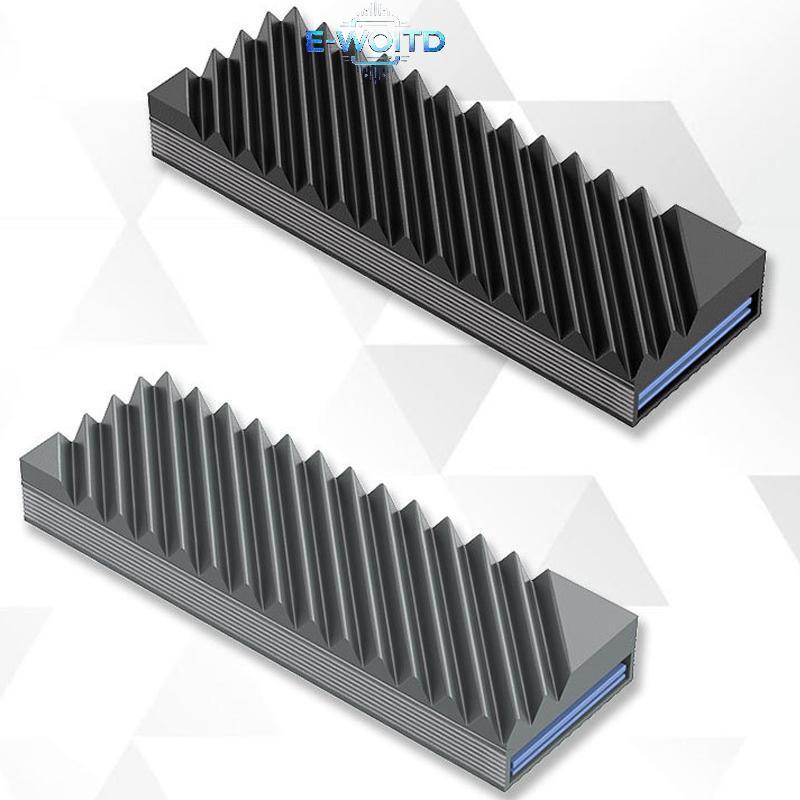 E-WOITD 2280 SSD M2 Tản Nhiệt Nhôm Cho PCIe NVMe Cooler Hiệu Suất Ổn Định Trong Các Ứng Dụng Tải Cao E-WOITD