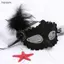 Bigapple Gợi Cảm Nữ Hóa Trang Bóng Mặt nạ Lông Vũ Mặt nạ Giáng Sinh Mặt nạ Halloween RDG
