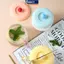 MAKY Cup Cover Vòng Silicone Không Độc Hại Nắp Cốc Nước Đa Năng Chống Bụi Cốc Cà Phê Nắp Kín Có Giá Đỡ Thìa Nắp Chịu Nhiệt VN