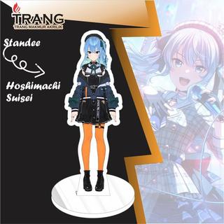 Standee Figure Akrilik Hoshimachi Suisei Hololive / Standing Action figure Acrylic Hoshimachi Suisei Hololive - Style 1