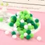 100 Cái / lốc Macaron Pompom Bóng Lông Tơ 10 Mm Coloful Sang Trọng Bóng Thủ Công DIY Trang Trí Đồ Chơi Băng Đô Phụ Kiện Chất Liệu Đẹp