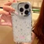 Nhãn bột Thích hợp iPhone 1716Pro15/14 Flash Drill13/1211 Trường hợp điện thoại Cá tính