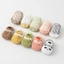 Sơ Sinh Nam Nữ Bé Sơ Sinh 0-3 Tuổi Lớp Một Cotton Mỏng Chống Trơn Trượt Sàn Thuyền Tất Mùa Hè Mỏng XSZ0