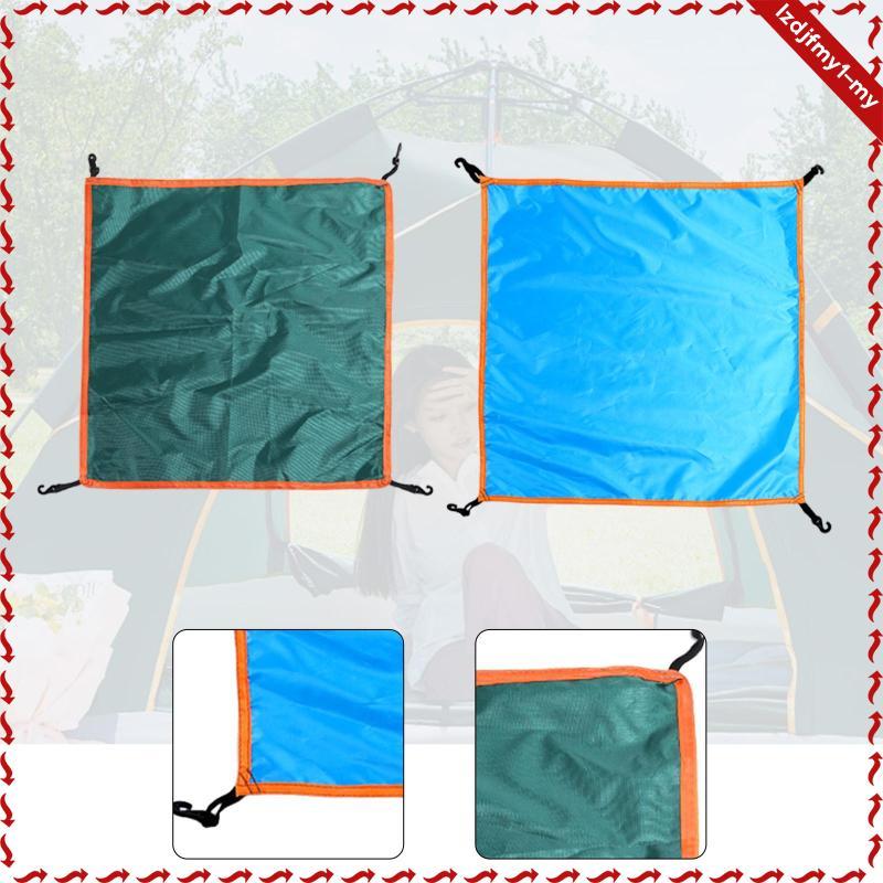 Leipupa Rainfly Lều Bạt Chống Mưa Phù Hợp Với 3-4 Người Lều Tức Thì 33 "X 33" Lều Top Cover Mưa Bay Cho Du Lịch Cắm Trại Đi Bộ Đường Dài Ngoài Trời