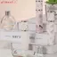 Chai nước hoa Mini AFTEROF, Bình xịt nước hoa rỗng 10ml, Chai phân phối nước hoa có thể đổ lại bằng da chống rò rỉ di động cho máy phân phối mỹ phẩm du lịch