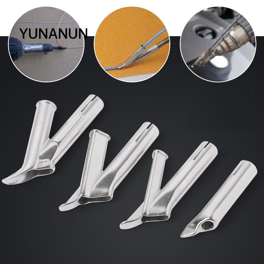 Yunaun Vinyl PVC Nhựa Thổi Hàn Dụng Cụ Hàn Vòi Hàn Đầu Đèn Pin Không Khí Nóng Trạm desolderer Dụng Cụ Máy Thổi Tóc Làm Lại Trạm Vòi Phun