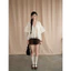 MIN TOP - Áo babydoll Tay Phồng Chất Tơ Tiểu Thư Mya House