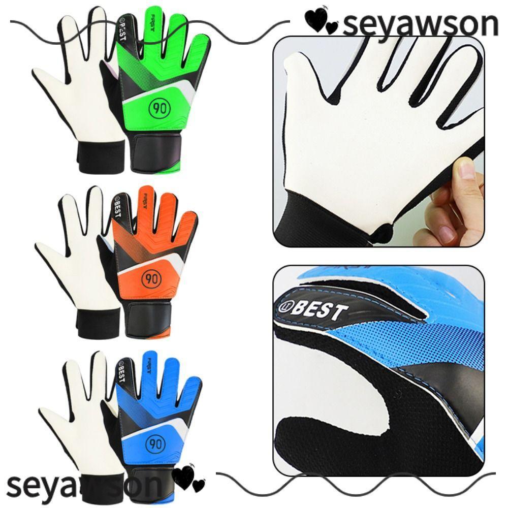 Găng tay bóng đá SEYAWSON Trẻ em Chống va chạm Thủ môn bóng đá chuyên nghiệp