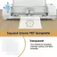 10 Chiếc 7Mil Trống stencil Tờ, 12 X 12 Inch Bản Mẫu Chất Liệu stencil Cho & Máy Silhouette